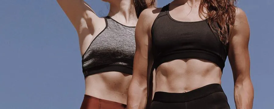 Two women outdoors after a workout