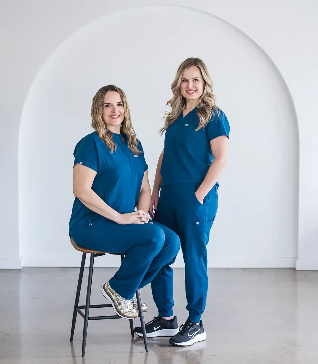 Hilary, MSN, APRN, FNP-BC, and Tami, MSN, RN, the clinicians at Restorica Wellness